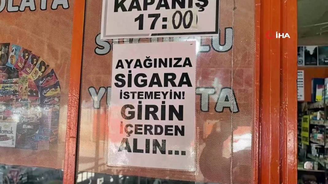 Veresiye isteyenlerden bıktı: Her yere bu yazıyı astı! Aylardır borçlarının peşinde 9